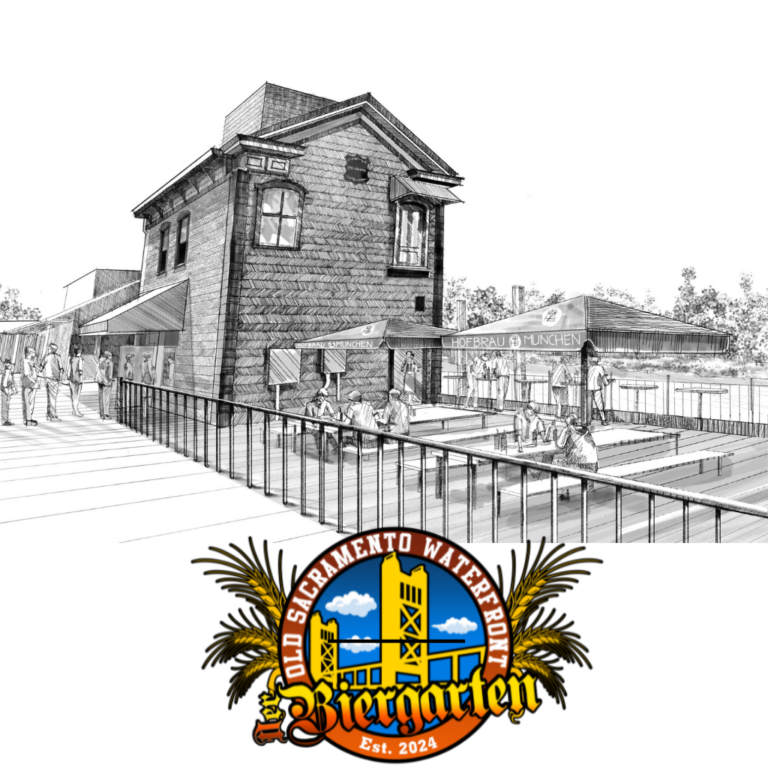 Der Biergarten Old Sacramento