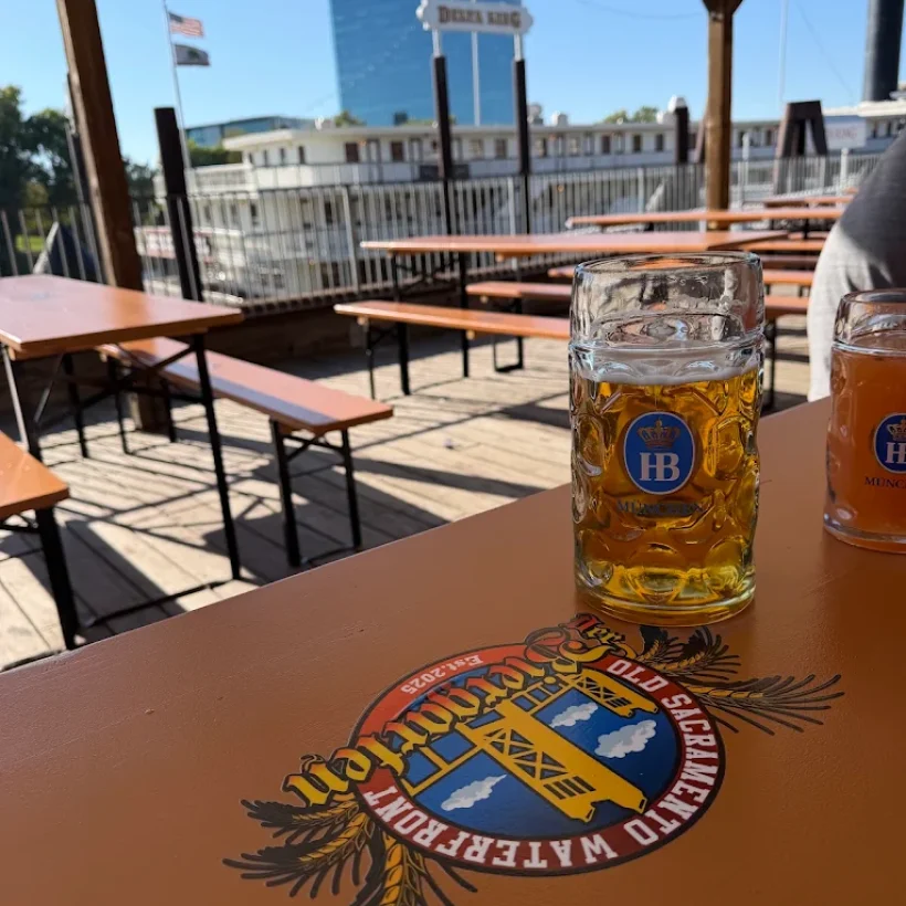 old sacramento waterfront beer garden