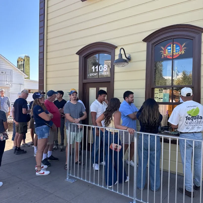 where you order at der biergarten waterfront